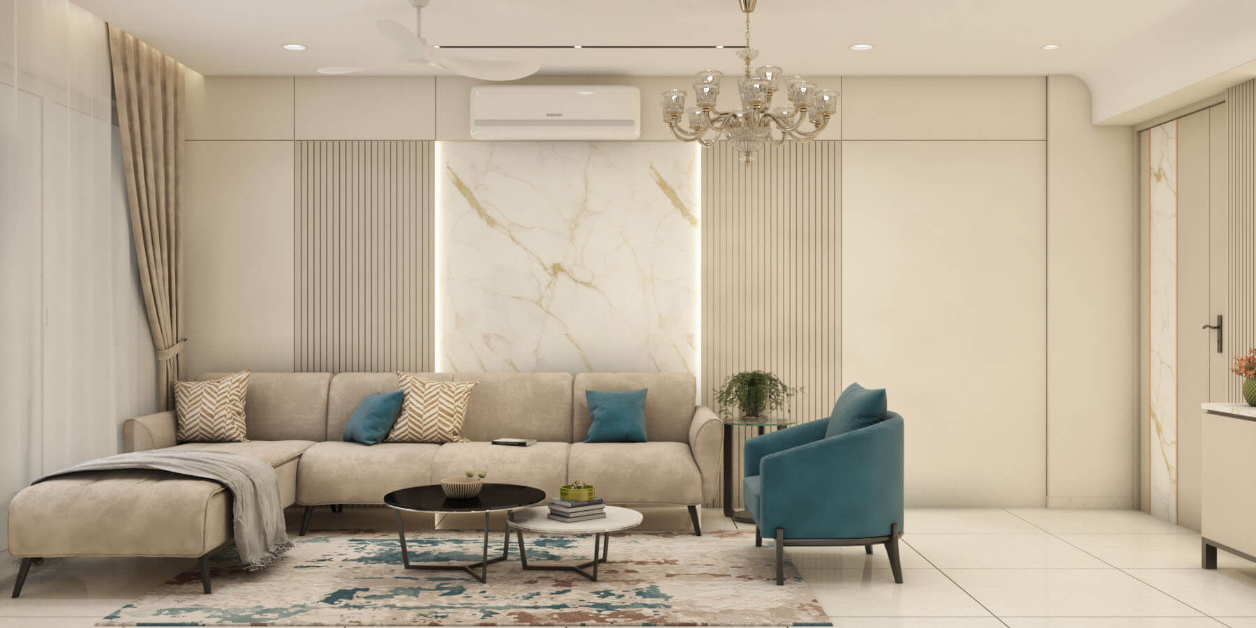 3bhk Apartment, Olive Greens