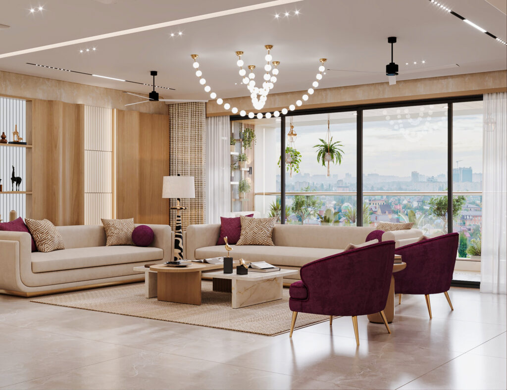 Saara Spaces interior design project in Ahmedabad