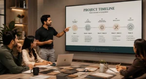 Interior project timeline planning