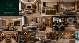 Completed residential and commercial interior projects by Saara Spaces