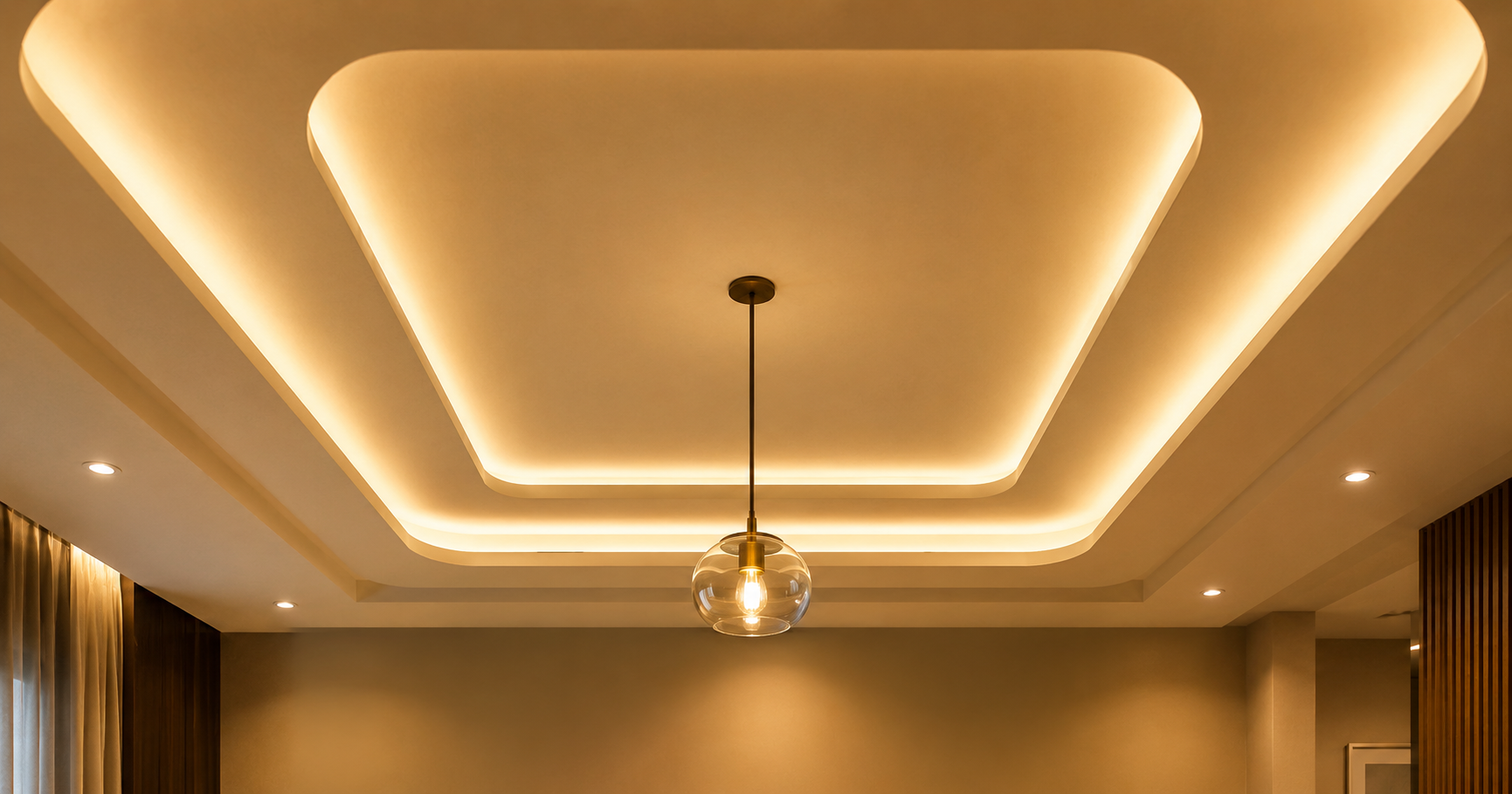 False Ceiling Design Ideas – Social Thumbnail