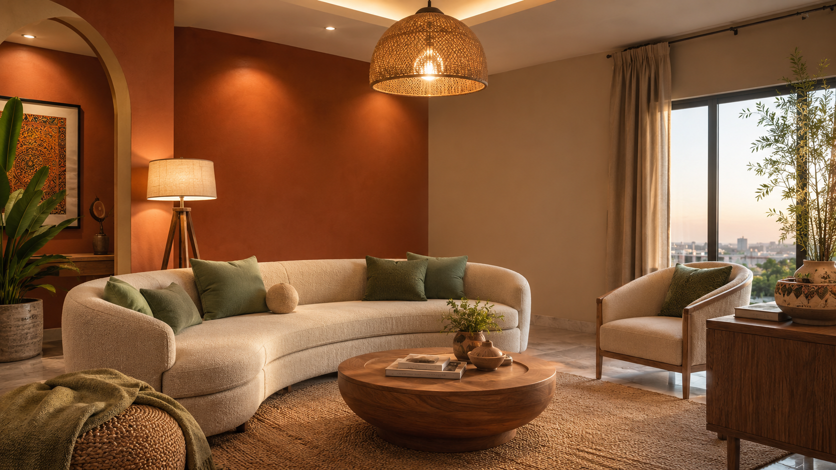 12 Best Living Room Design Ideas for Ahmedabad Homes (2026 Guide)