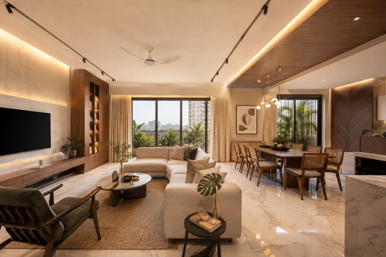 Saara Spaces residential interior design in Ahmedabad