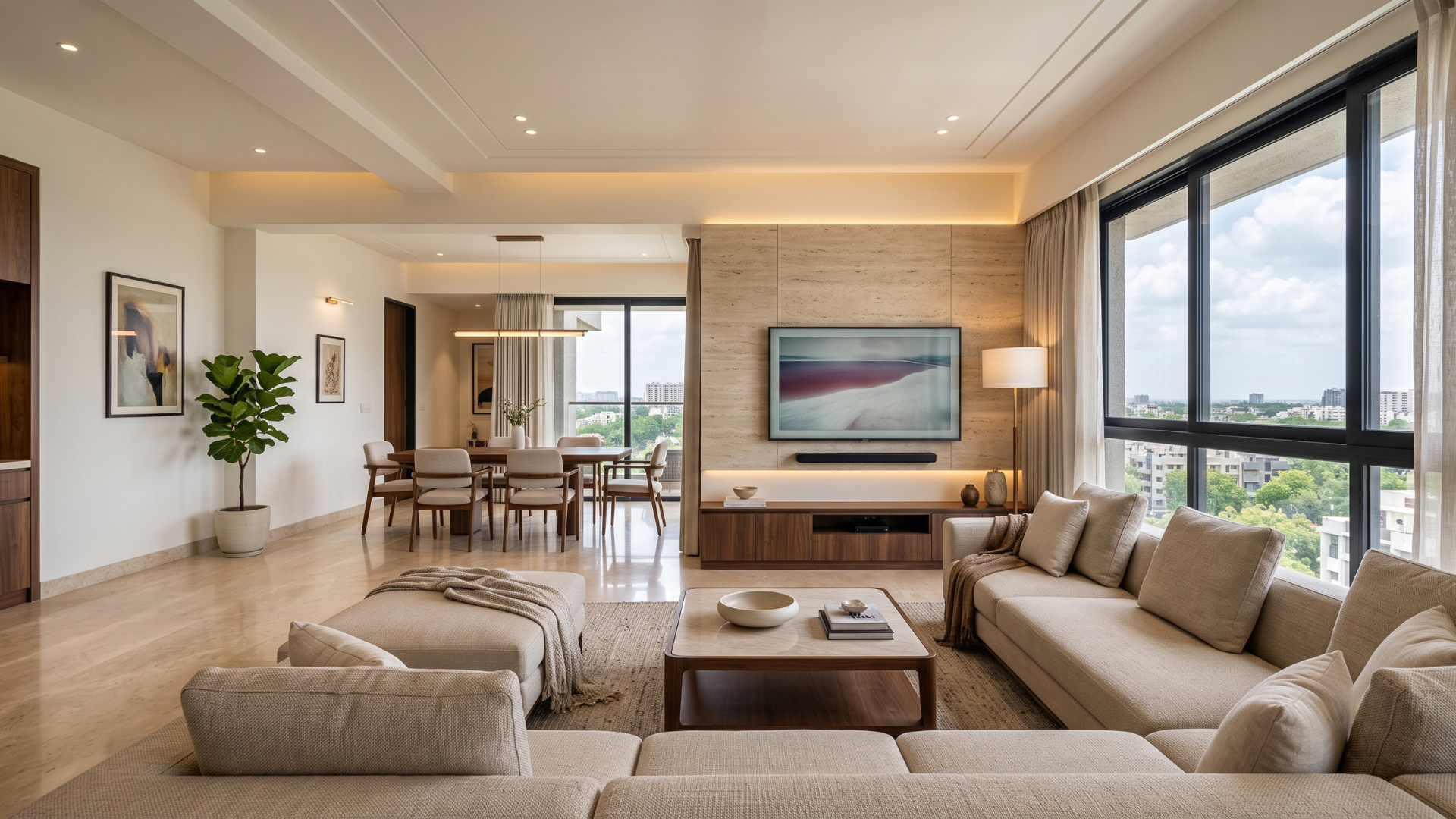 4 BHK Interior Design Cost in Ahmedabad (2026): Complete Budget, Room-Wise Breakdown & Tips