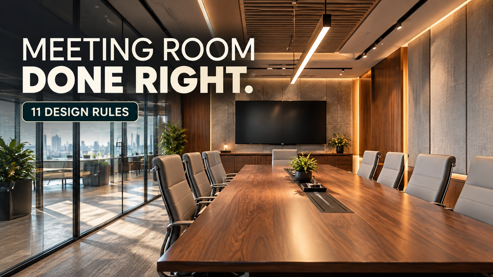 11 Meeting Room Design Ideas for Modern Ahmedabad Offices